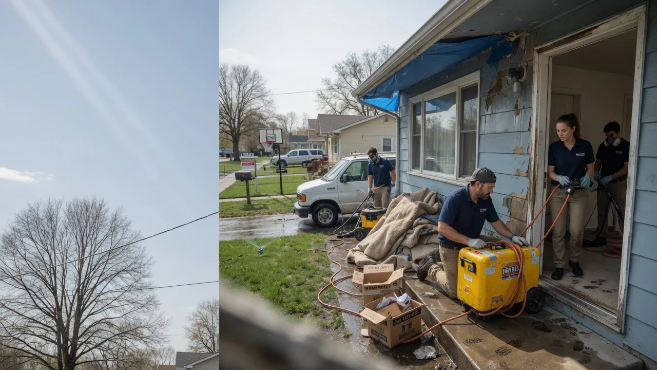 Basement Flood Cleanup in Carterville, MO near me
